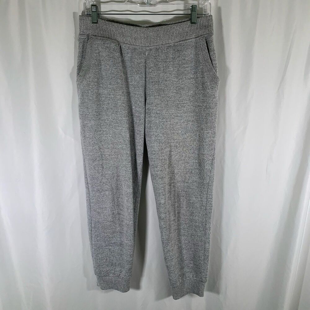 Haven Well Within Joggers Women's Small Grey Pull On Pockets Elastic Waist